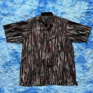 Bassiri Limited Collection Striped Button Down Shirt Men’s XL